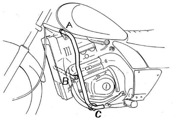 Kawasaki El 250 [1994-2003] - Motorbeskyttelsesbar