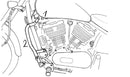 Kawasaki VN 800 [1995-2000] - Motorvernstang-2