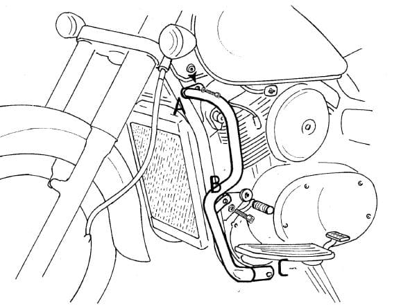Kawasaki VN 1500 Classic [1996-2002] - Motorbeskyttelsesbar