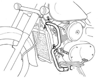 Kawasaki VN 1500 Classic [1996-2002] - Motorbeskyttelsesbar