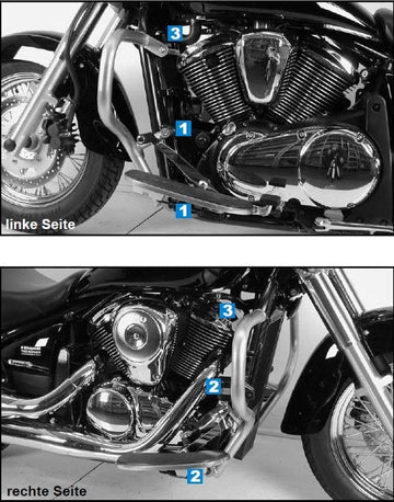 Kawasaki VN 900 Classic [2006-2017] - Motorbeskyttelsesbar