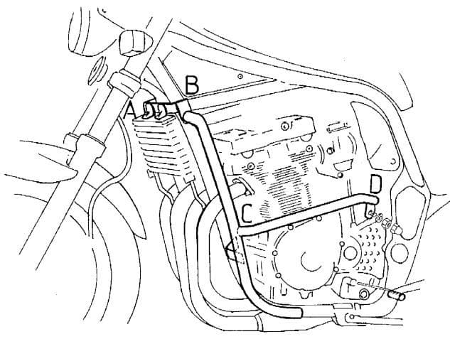 Suzuki GSF 600 S [1996-1999] - Motorvernstang