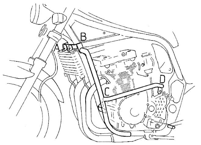 Suzuki GSF 1200 S [1996-2000] - Motorvernstang