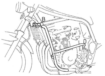 Suzuki GSF 1200 S [1996-2000] - Motorvernstang - 0