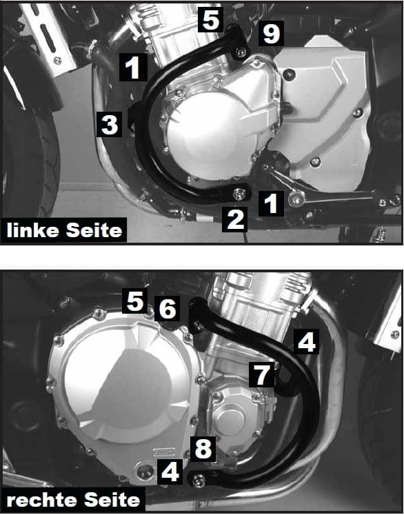 Suzuki GSF 1250 [2007-2016] - Motorvernstang