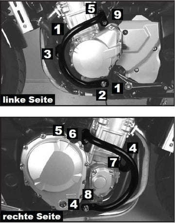 Suzuki GSF 1250 [2007-2016] - Motorvernstang