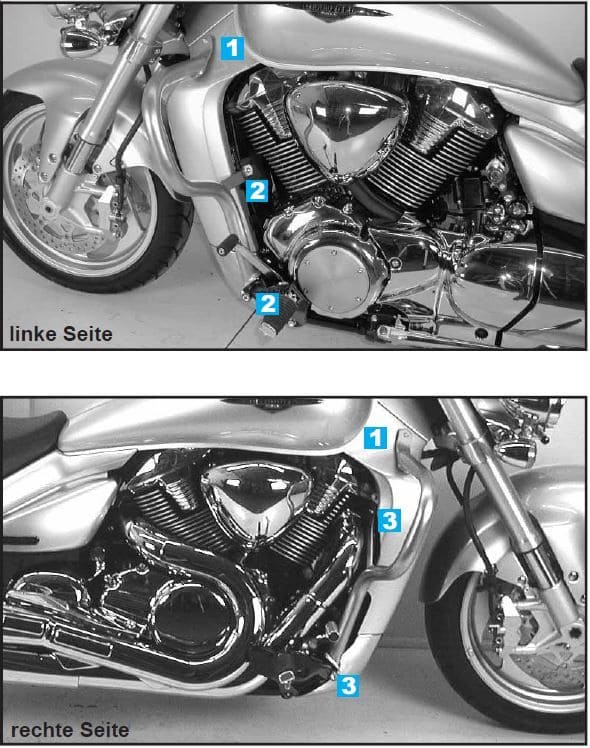 Suzuki M 1800 [2006-2012] - Motorvernstang