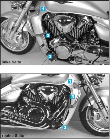 Suzuki M 1800 [2006-2012] - Motorvernstang