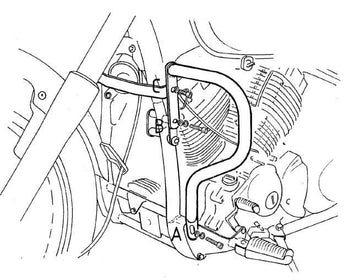 Yamaha XVS 650 Drag Star [1996-2003] - Motorvernstang