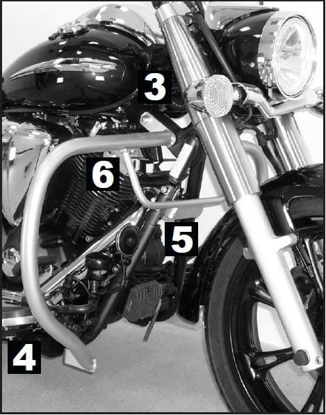Yamaha XVS 950 A Midnight S [2009-2015] - Motorvernstang