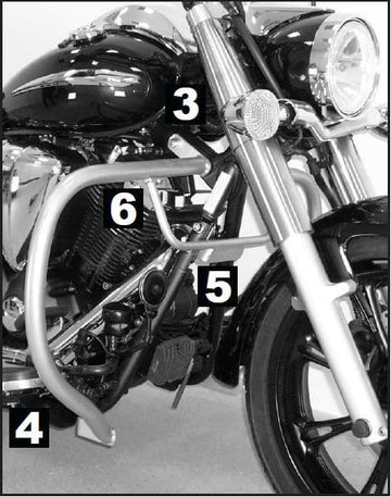 Yamaha XVS 950 A Midnight S [2009-2015] - Motorvernstang
