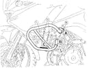 Kawasaki KLV 1000 [2004-2005] - Motorvernstang-1