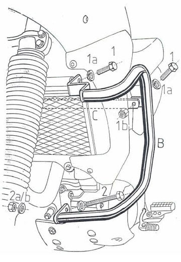 Yamaha XTZ 660 Ténéré [1991-1993] - Motorbeskyttelsesbar - 0