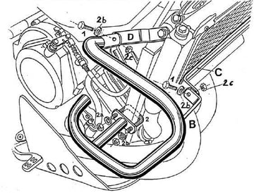 Yamaha XTZ 750 Super Ténéré [1989-1997] - Motorbeskyttelsesbar