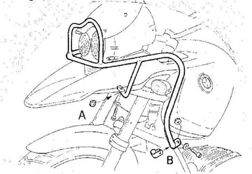 BMW R 1150 GS Adventure [2001-2005] - Tank Protection Bar