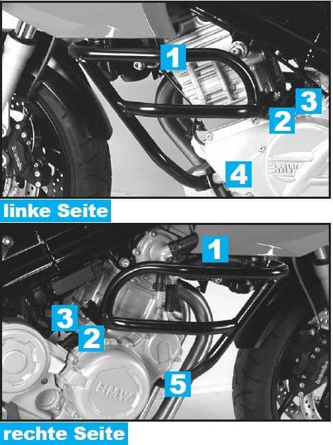BMW F 800 S [2006-2011] - Motorvernstang