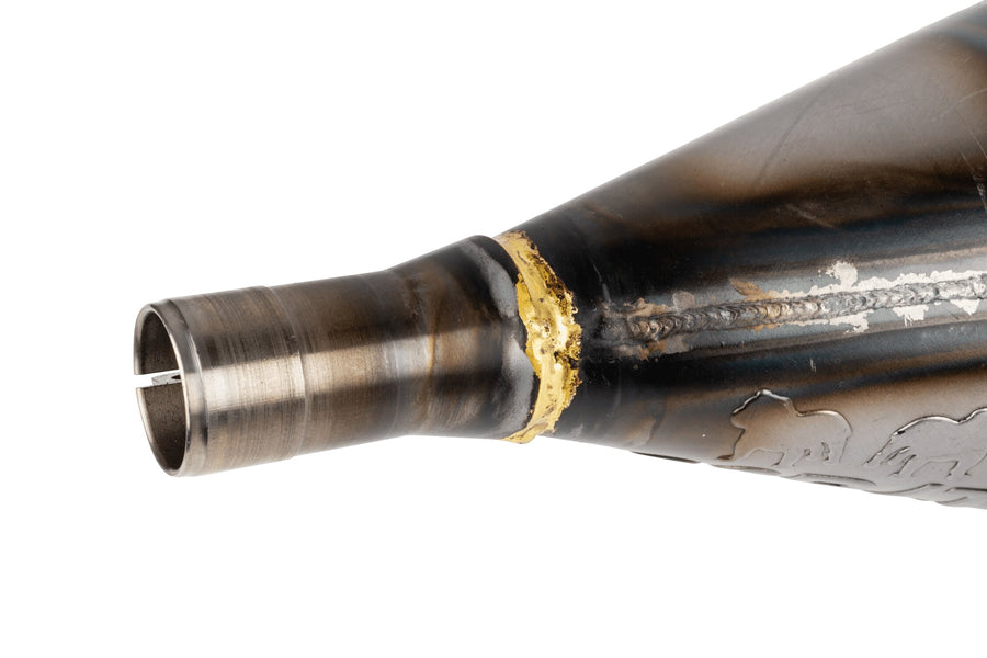 Beta RR Enduro 50 2T - Auspuff R/T 80–90 ohne ESD