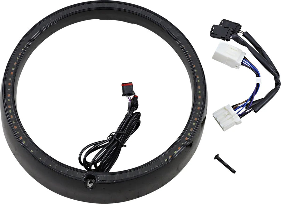 harley davidson flhtcui [CUSTOM DYNAMICS] – ProBEAM® blinklys ring trim