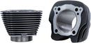Harley-Davidson FXFB 1750 Softail Fat Bob 107 [2021] - Big Bore Zylindersatz – Oberfläche: Gefräste Lamellen, Black Granite – Bild 2