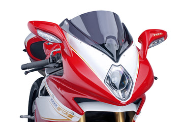 MV AGUSTA F4 2010-2018 / F4 RR 2013-2018 - Z racingskjerm | Kraftig tonet | PUIG 5256F