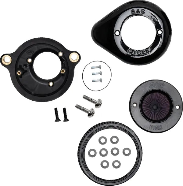 Harley-Davidson FXDR 1868 Softail King 114 [2019] - Air Stinger Stealth Luftfiltersatz – Oberfläche: Schwarz – Bild 8