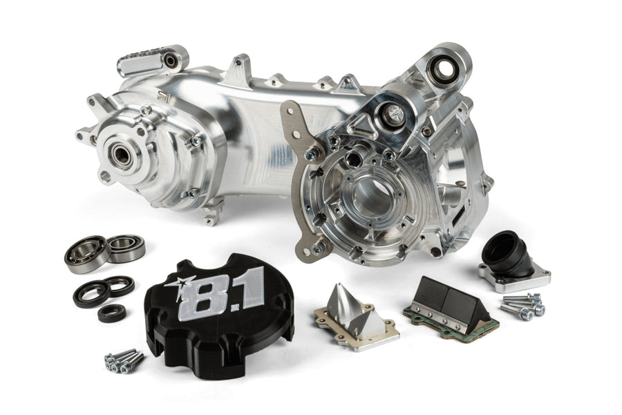 MBK Nitro 50 2T LC [2013–] - Motorgehäuse CNC Fireblade