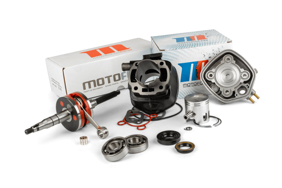Aprilia SR Netscaper 50 2T LC - Zylinderkit und Kurbelwelle 70 Grauguss LC