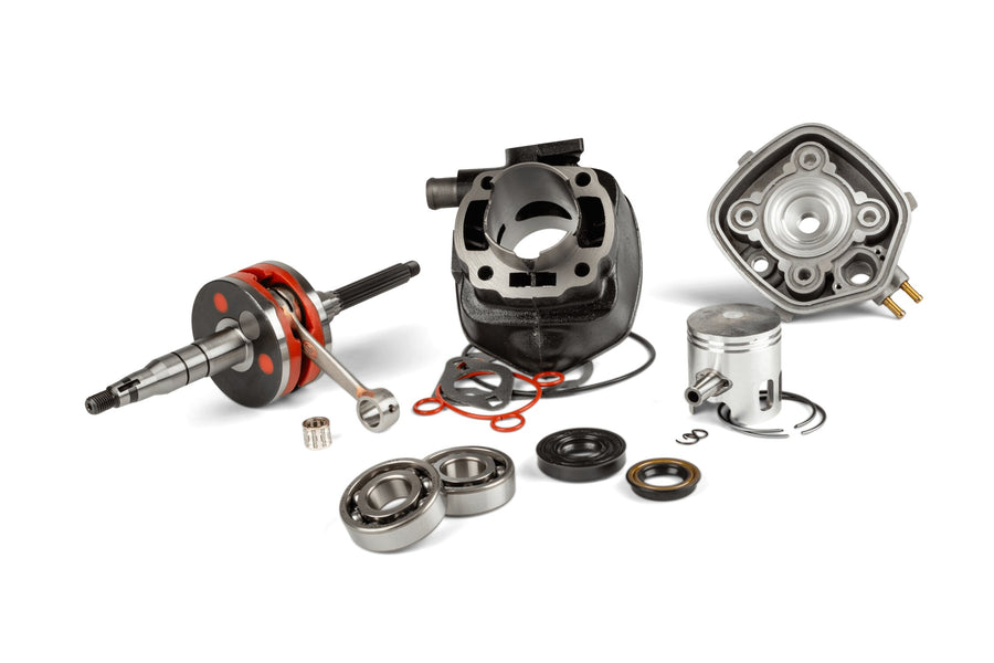 Aprilia SR Netscaper 50 2T LC - Zylinderkit und Kurbelwelle 70 Grauguss LC