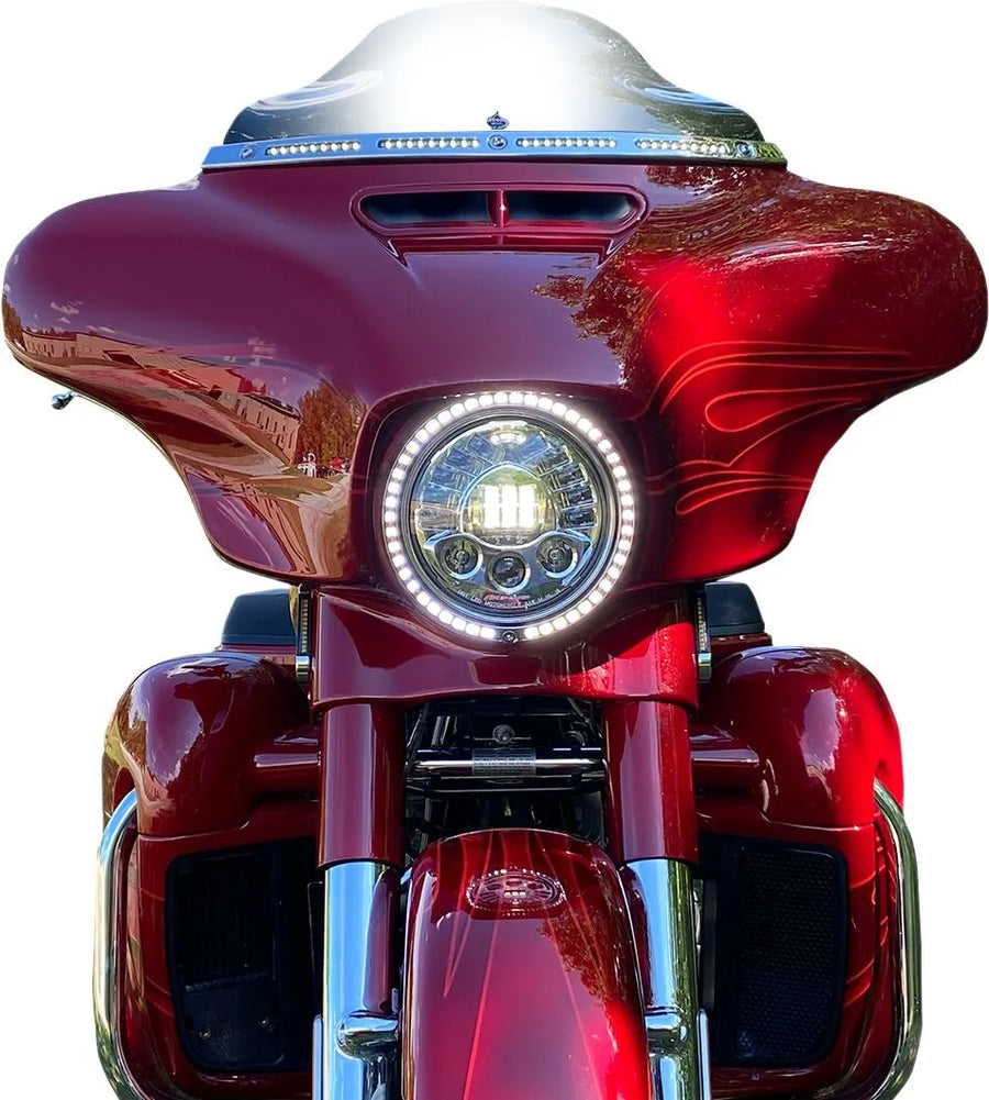 harley davidson flhtc [CUSTOM DYNAMICS] – ProBEAM® blinklys ring trim