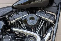Harley-Davidson XL 883 L Sportster SuperLow [2020] - Stealth Luftfilterabdeckung – Oberfläche: Schwarz – Oberfläche: Schwarz, Glänzend – Design: Mini Teardrop – Bild 8