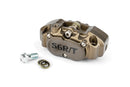 MBK Nitro 50 2T LC CAT [2004–] - 4-Kolben-Bremssattel mit Adapter eloxiert