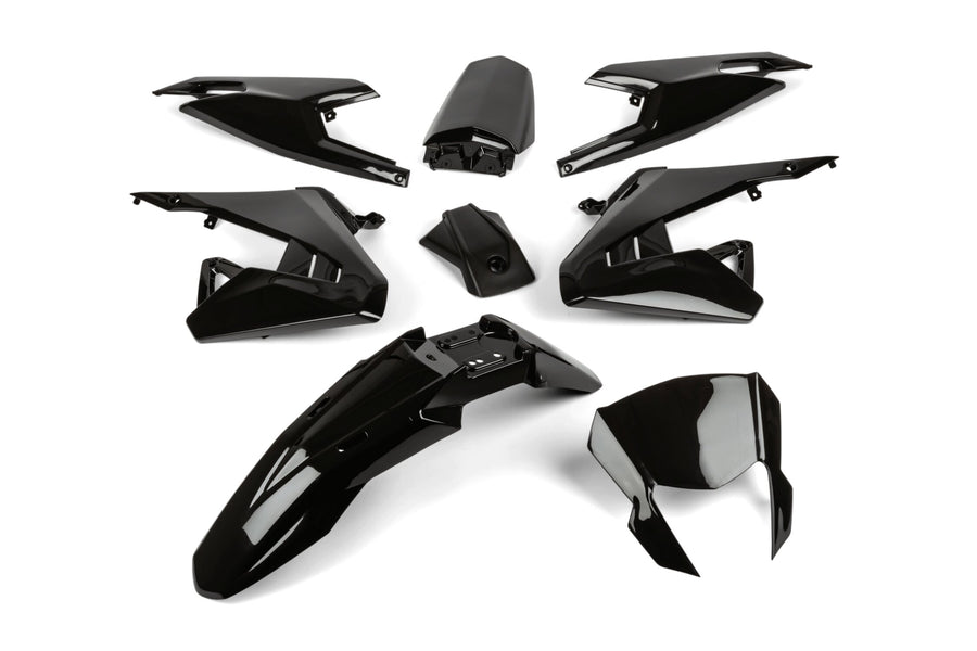 Aprilia RX Factory 50 2T - Verkleidungskit 8-teilig Schwarz