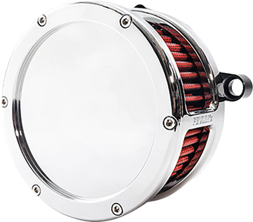 Harley-Davidson FXBR 1923 Softail Breakout 117 [2026] - BA Luftfilterkit – Oberfläche: Verchromt, Rot – Bild 1
