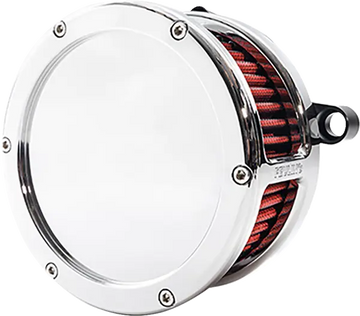 Harley-Davidson FXBR 1923 Softail Breakout 117 [2026] - BA Luftfilterkit – Oberfläche: Verchromt, Rot – Bild 2
