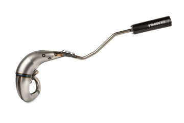 Beta RR Enduro 50 2T - Exhaust Streetrace High Mount venstre svart