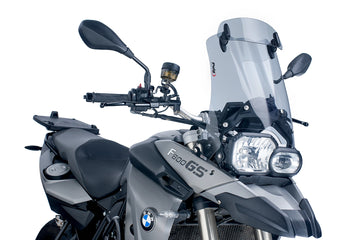 BMW F 650 GS / F 800 GS [2008–2017] - PUIG turskjerm med visir | Tonet | PUIG 5914H
