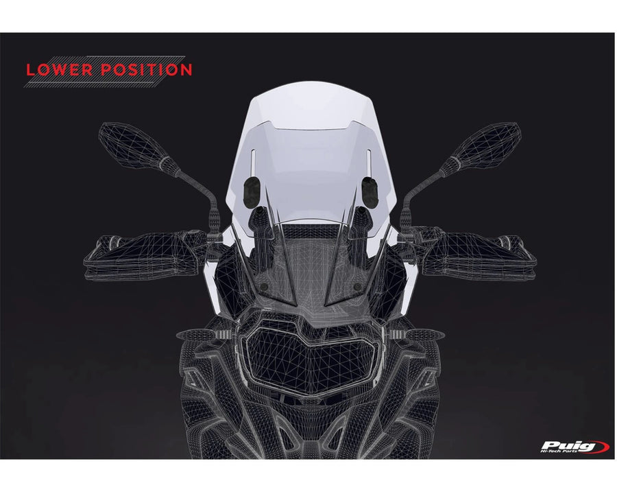 BMW F 750 GS [2024] – Justerbar frontrute – Tonet