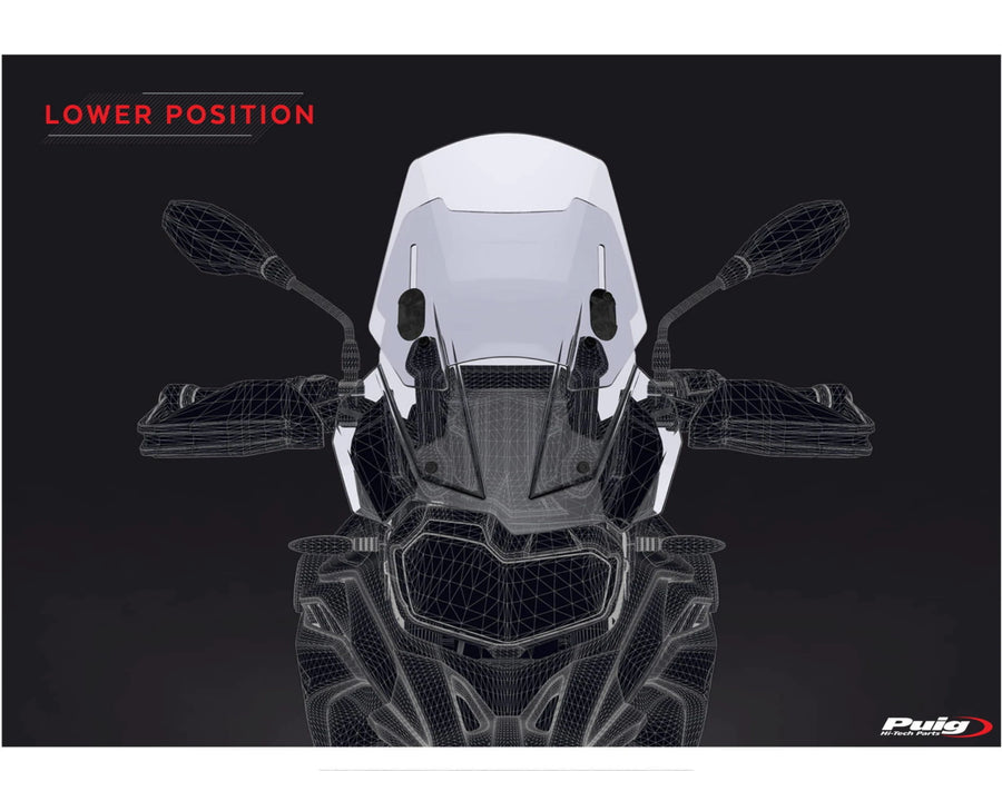 BMW F 750 GS [2024] – Justerbar frontrute – Tonet