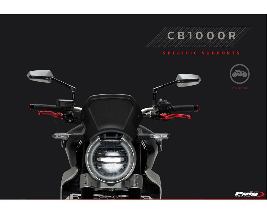 TRIUMPH SCRAMBLER 1200X [2025] – ALU frontplate – sølv