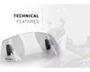 KTM 890 SMT [2025] – Spoiler Screen 2.0 Clip-on – Gjennomsiktig-9