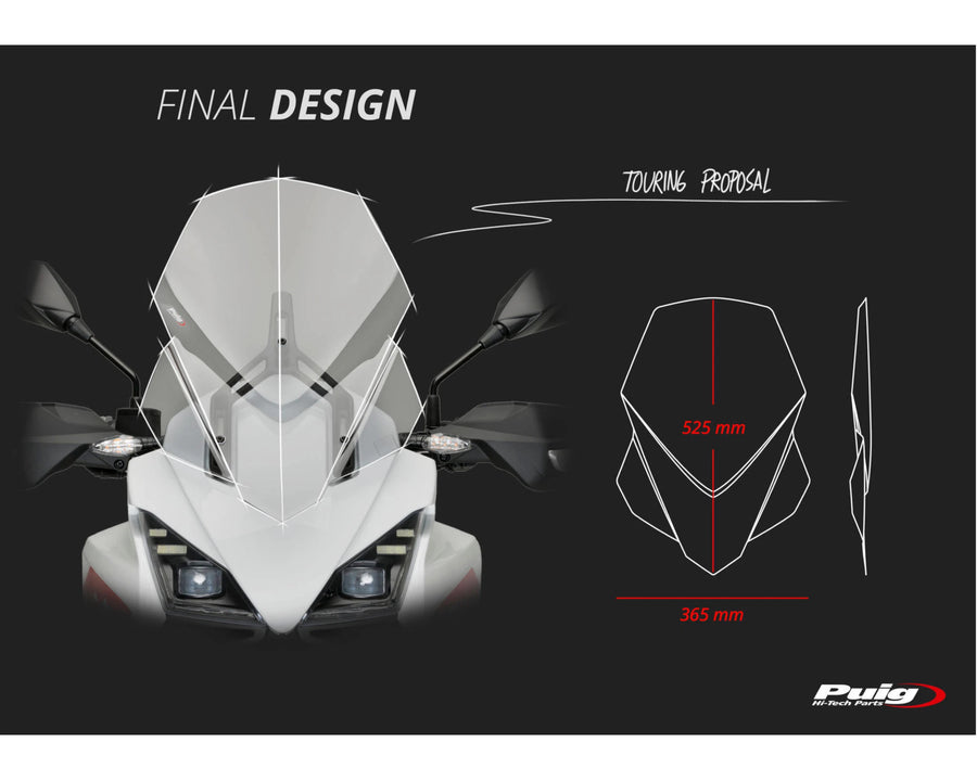 MOTO MORINI X-CAPE 700 [2024] – Touring Screen – Tonet