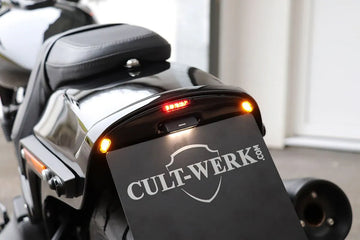 harley davidson fxfb [CULT WERK] – nummerskiltholder - 0