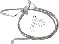 Harley Davidson Flhtcui [DRAG SPECIALTIES] - Bremselinjesett i rustfritt stål, utvidet