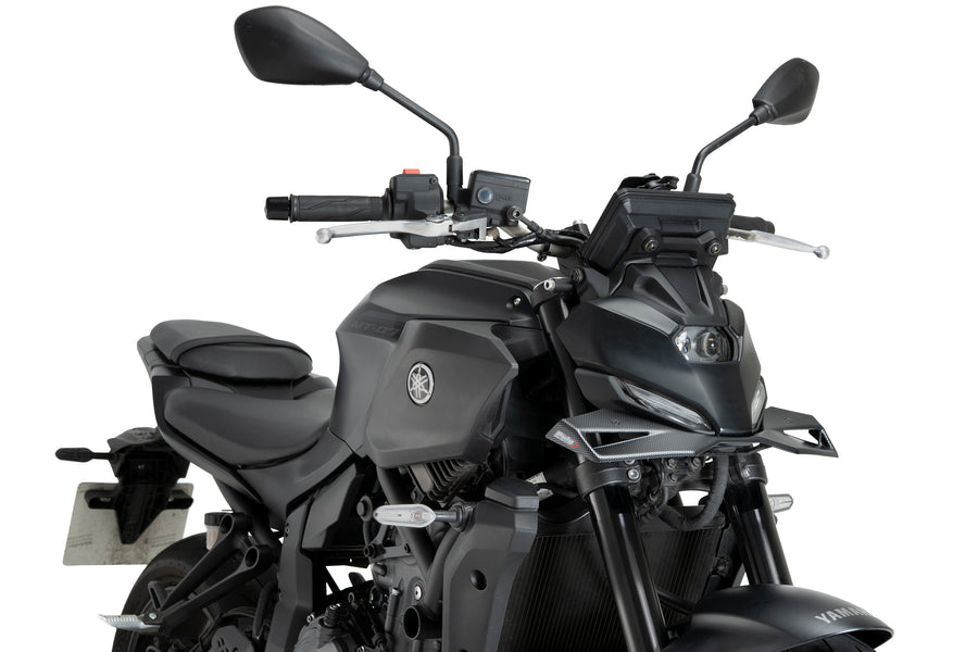 YAMAHA MT-07 Y-AMT [2025] – Frontspoiler med naken frontrute