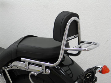 Triumph America [2007] - Sissy Bar fra Rohr med pute og bagasjestativ