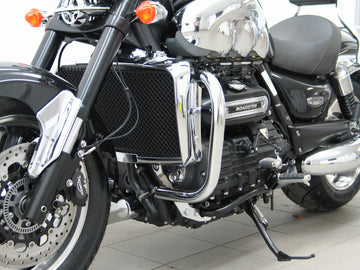 Triumph Rocket III Roadster [2010-2017] - beskyttelsesstang, ekstra stor versjon laget av 38 mm rør, 2 tlg.