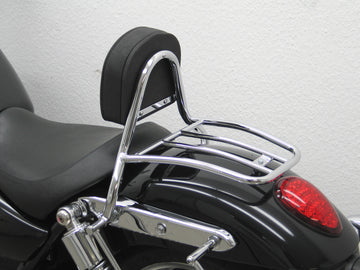 Triumph Thunderbird 1600 [2009] - Driver Sissy Bar med puter og bagasjestativ