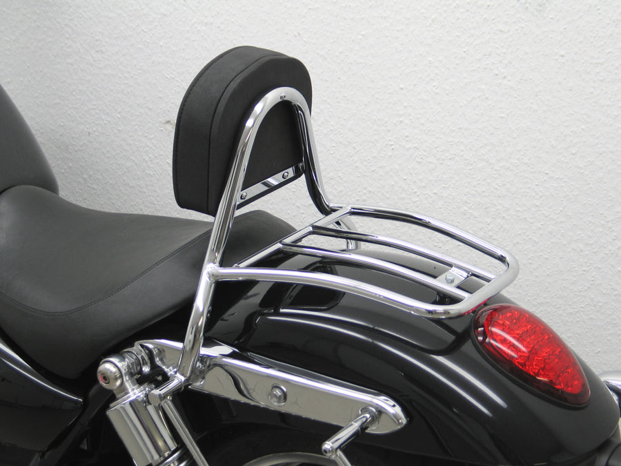 Triumph Thunderbird 1600 [2009] - Driver Sissy Bar med puter og bagasjestativ