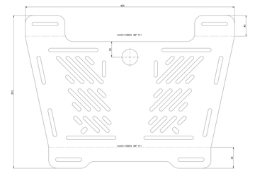 Kawasaki KLE 500 / SE [2026-] - bagasjehylleforlengelse