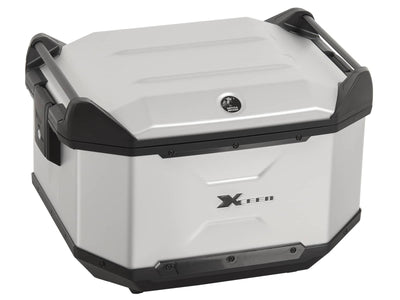 Topcase [Hepco & Becker] - Xceed 45 L - sølv - for topcase-bærere